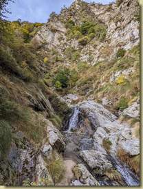 la presa d'acqua per la fontana della Colla...