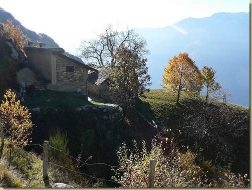 arrivo all'Alpe Curpic 