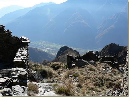 panorama dall'Alpe Saler  