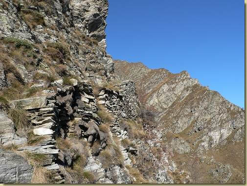 sulla scala del Curtet 