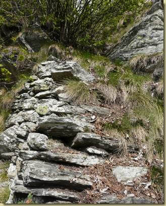 la vecchia scaletta...