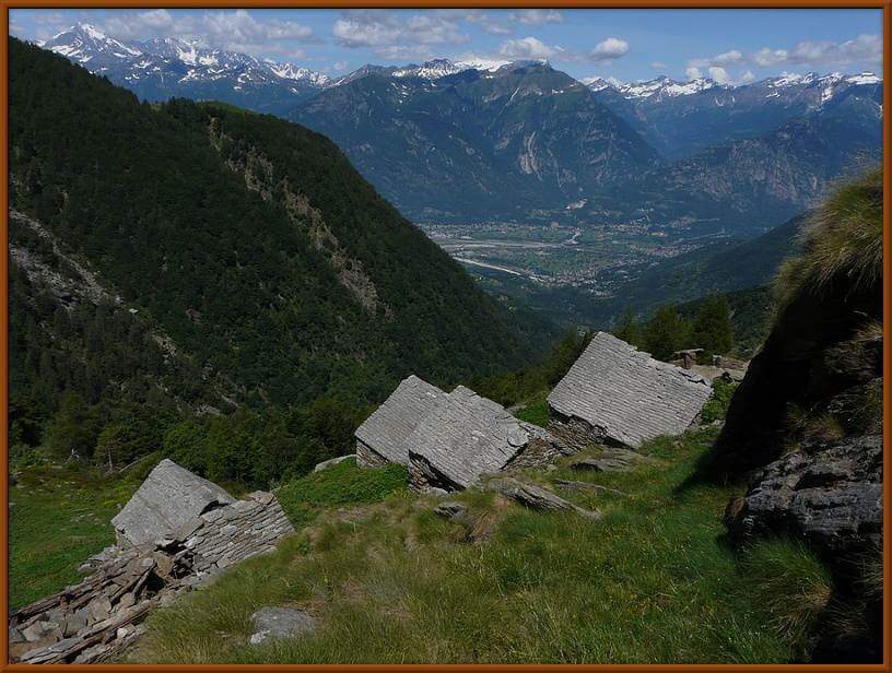 all'Alpe Sassoledo superiore...