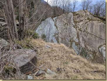 ancoraggio per il grosso cavo...