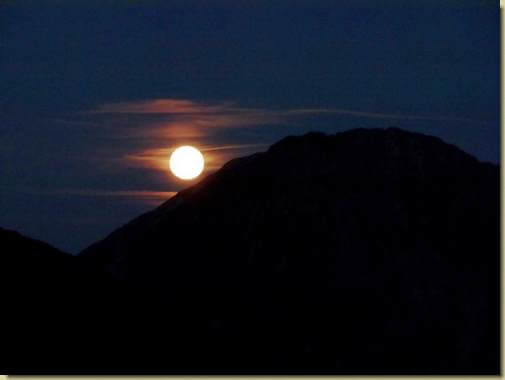 luna piena sul Pizzo dei Diosi...