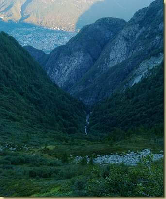 la Valle del Rio di Menta...