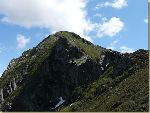 la cresta ovest del Togano  