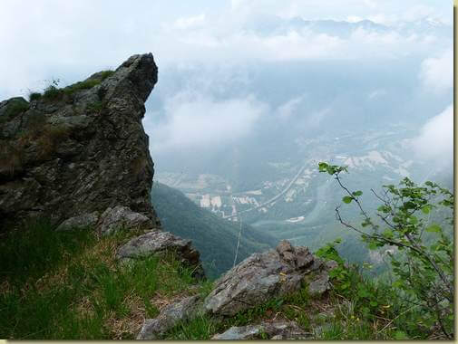panorama dalla cresta...