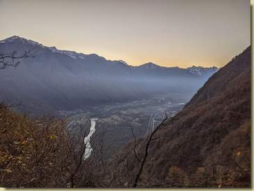 il sole è ormai tramontato da tempo...