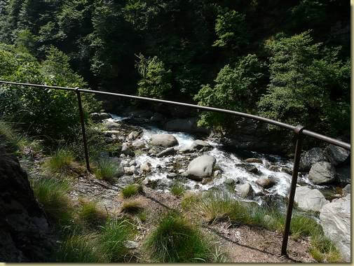 vista sul Rio Pogallo 