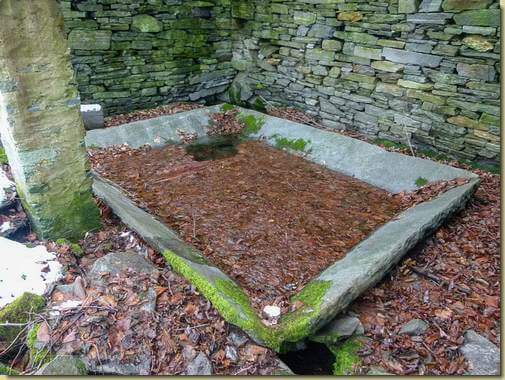 la vasca del lavatoio...