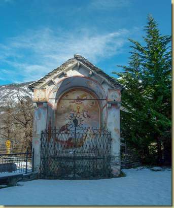 Cappella "di tutti i Santi" o "del SS. Sacramento" alla stazione della Vigezzina...
