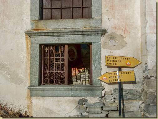 Cappella cinquecentesca della Madonna di Camana inglobata nel piano interrato dell'Oratorio...