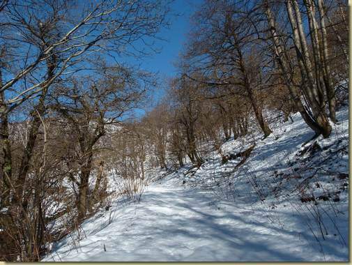 sulla stradina verso Marone...