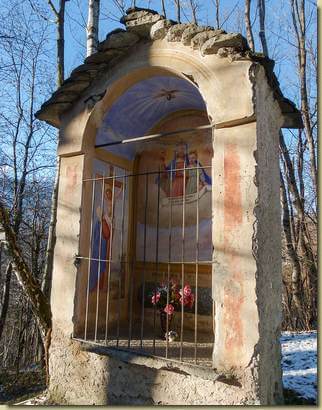 Cappella in localit&agrave; Merro (1745)...