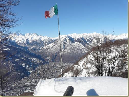 arrivo all'Alpe Drisioni 