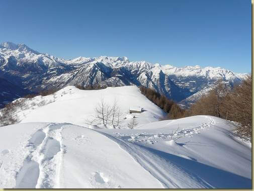 sulla dorsale dell'Alpe Nava 