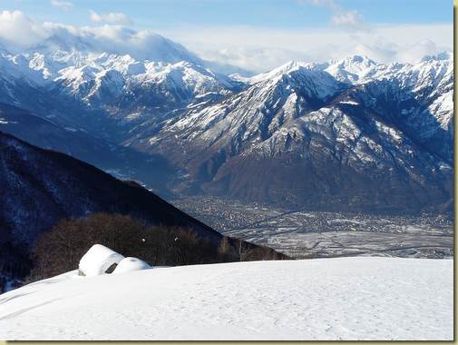 panorama dall'Alpe Noccola 