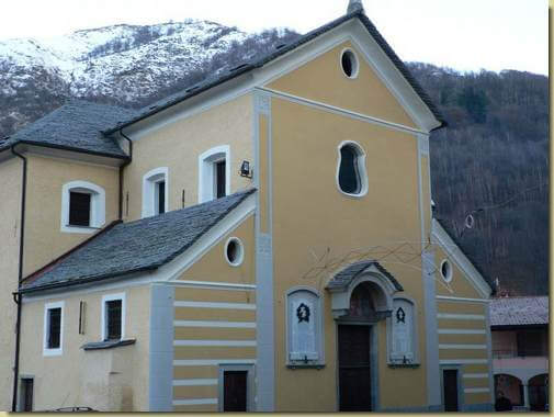 la chiesa di Gurro