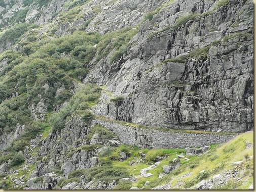 il sentiero verso il Proman 