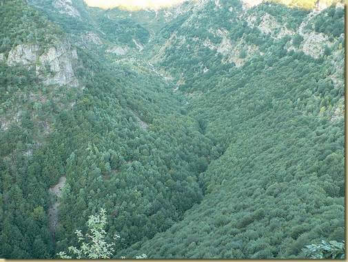 la Val Serena dal Pizzo Turi