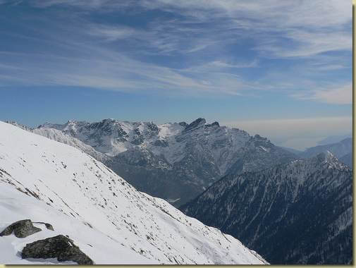 la Valgrande dalla Colma di Basagrana