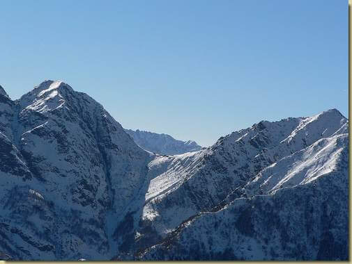 al centro la Colma di Premosello 
