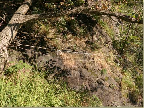 corde verso la cengia...