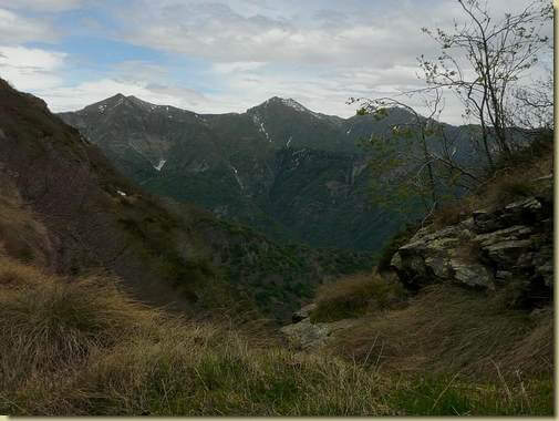 vista verso la Valgrande... 