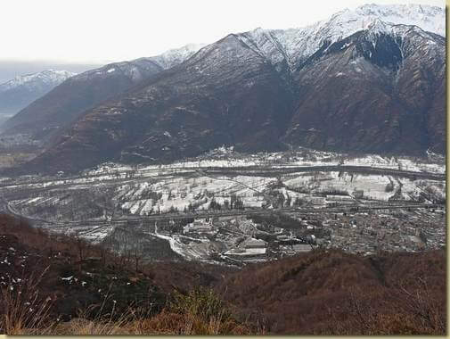 vista verso Anzola e Migiandone