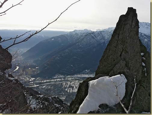 panorama dalla Vugia...