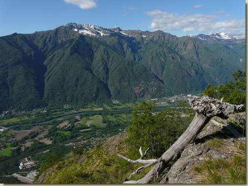 vista verso il Massone...