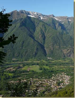 panorama verso Cuzzago
