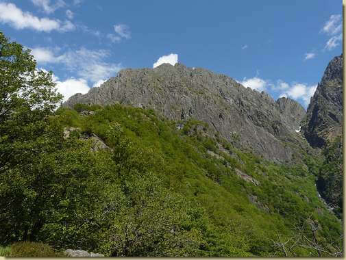il Pizz d'la Vugia visto dal Sasso Grande
