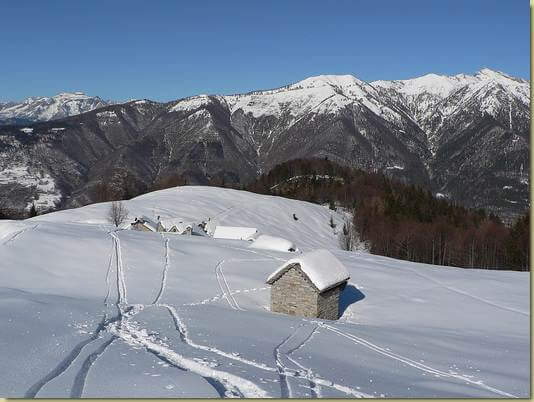 Alpe Campra in inverno...