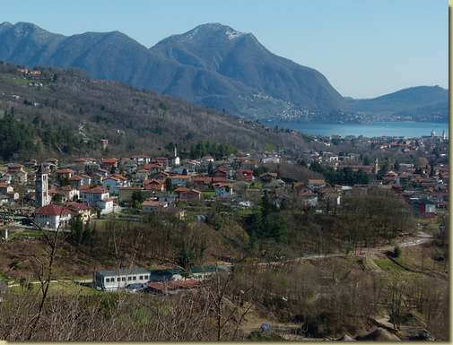 vista verso Cambiasca...