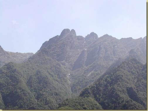 Valle Aperta vista dal Mottac, a sinistra il Colle del Langurio